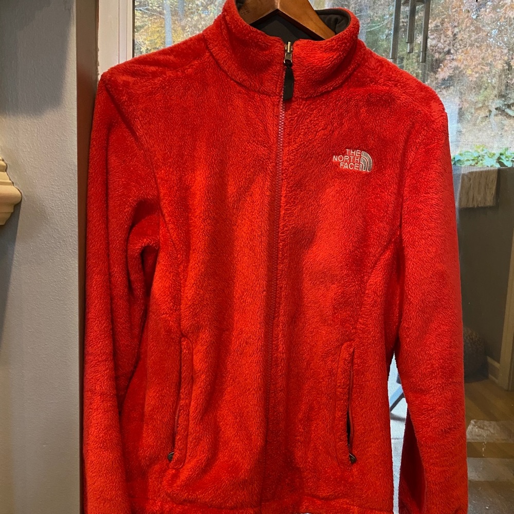 Red North Face Jacket